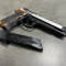 Пистолет WE Beretta M92 Long Silver Wood GGBB (GP304)