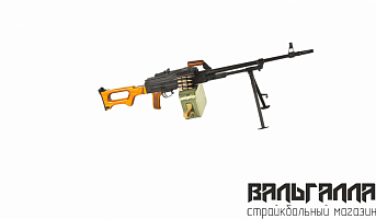 Пулемет A&K ПКМ с деревянной фурнитурой (PKM-W)