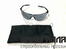 Очки защитные для стрельбы, противоосколочные, ударопрочные BRIZK Black